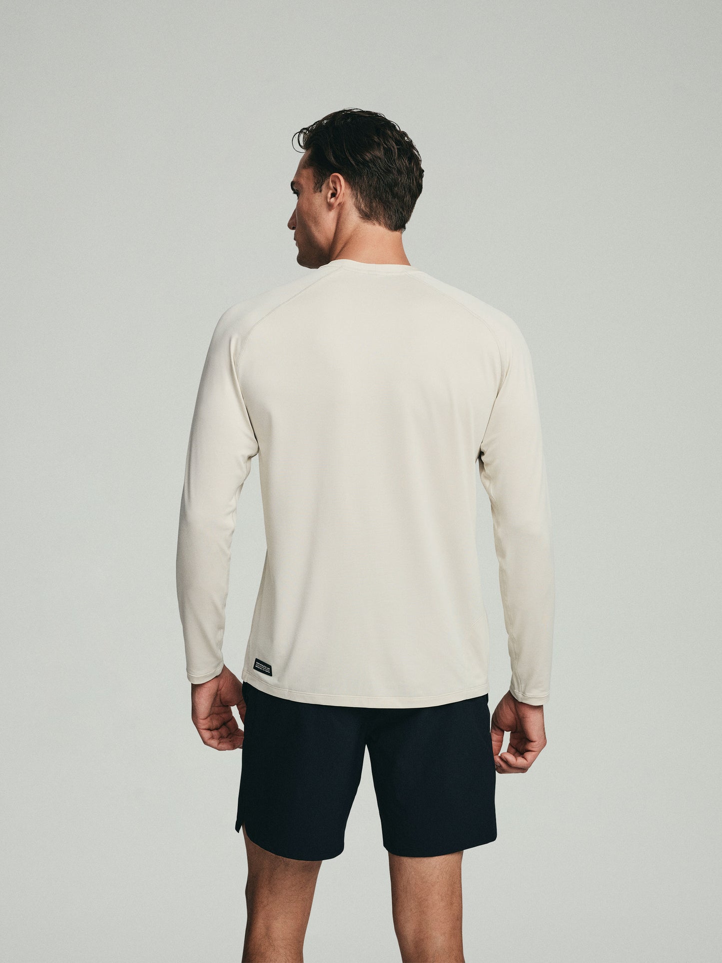 UPF 50 Performance LS Tee - Stone